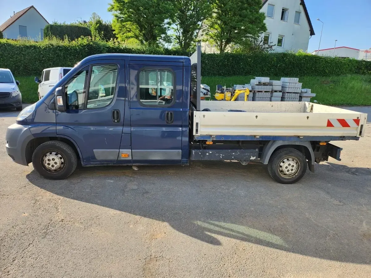 Gebraucht Citroën Jumper 130 PS (95 kW) 2012 Blau Van / Kleinbus