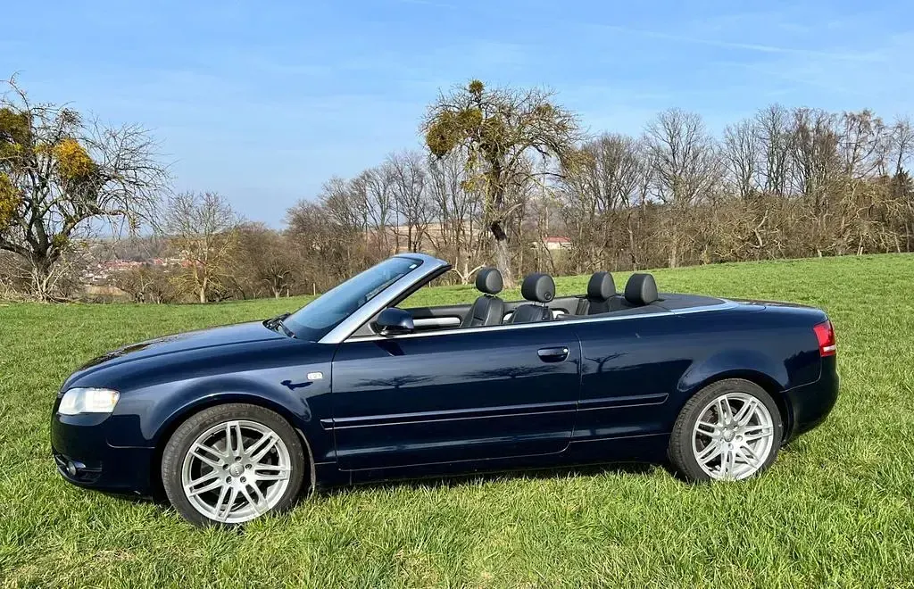 Gebraucht Audi Cabriolet 163 PS (119 kW) 2007 Blau Cabrio