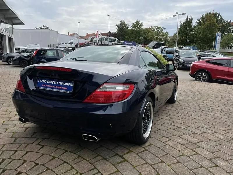Gebraucht Mercedes SLK200 184 PS (135 kW) 2012 Blau Cabrio