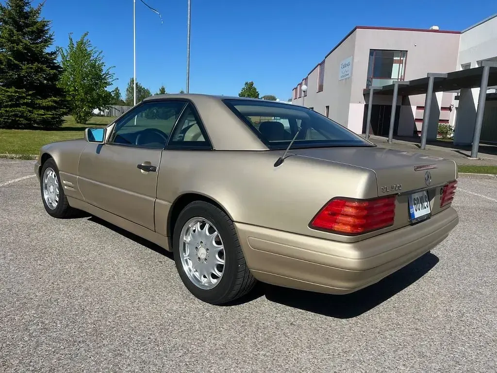 Gebraucht Mercedes SL500 320 PS (235 kW) 1997 Gold Cabrio