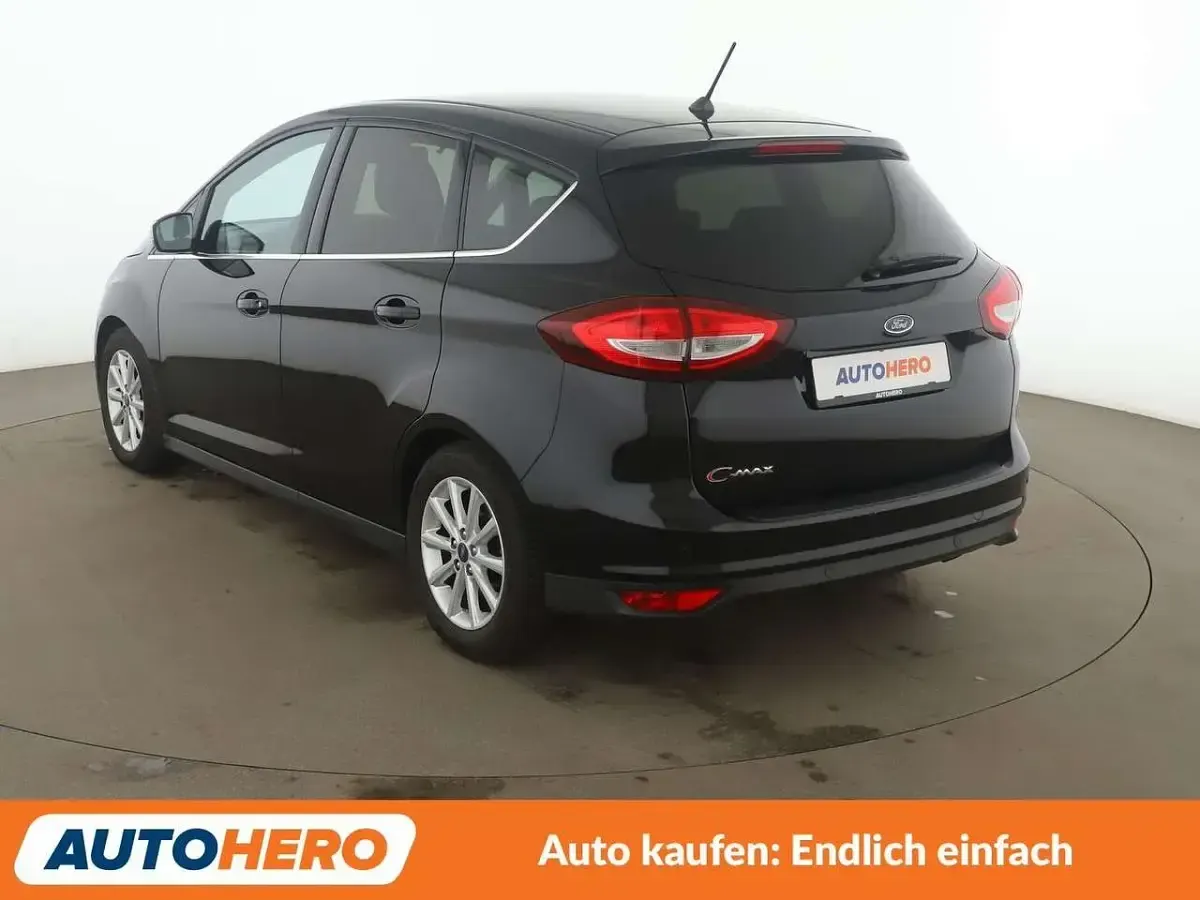 Gebraucht Ford C-MAX Titanium 150 PS (110 kW) 2019 Shadow black Van / Kleinbus