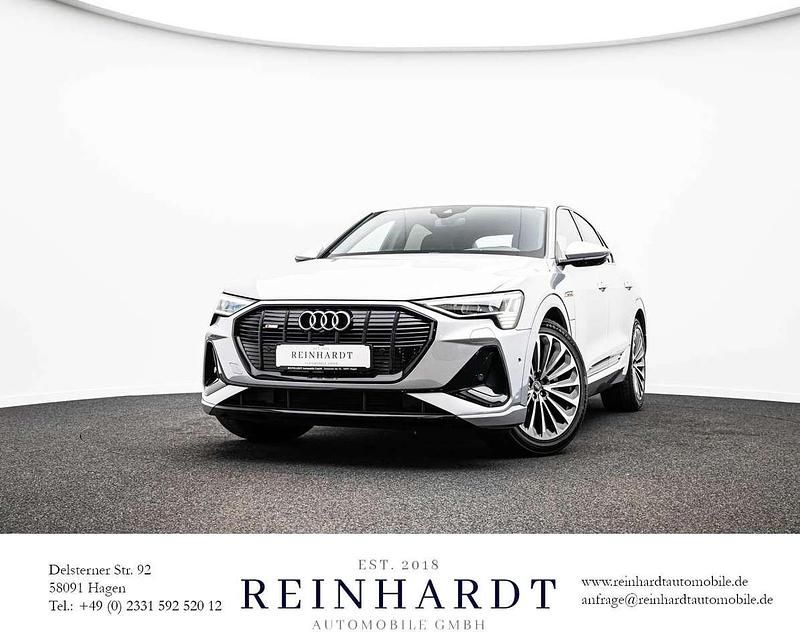Gebraucht Audi e-tron S-Line 230 kW (313 PS) 2022 Florettsilber metallic SUV