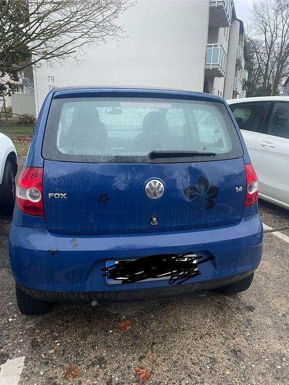 Gebraucht VW Fox 75 PS (55 kW) 2005 Blau Kleinwagen