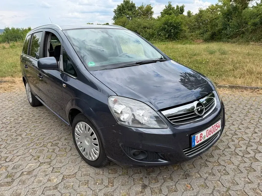 Gebraucht Opel Zafira Design Edition 140 PS (102 kW) 2011 Blau Van / Kleinbus