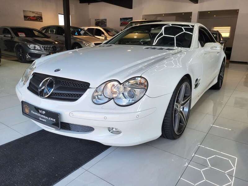 Gebraucht Mercedes SLR McLaren 245 PS (180 kW) 2003 Alabasterweiss  unilack Cabrio