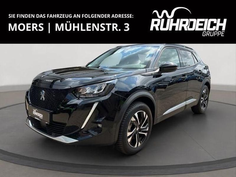 Schwarz Gebraucht 2021 Peugeot e-2008 Allure SUV | 17.990 € (Fairer Preis) - Bild 1/4
