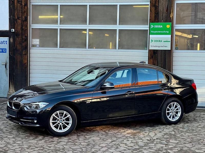 Gebraucht BMW 318 Sport Line 136 PS (100 kW) 2017 Schwarz Limousine