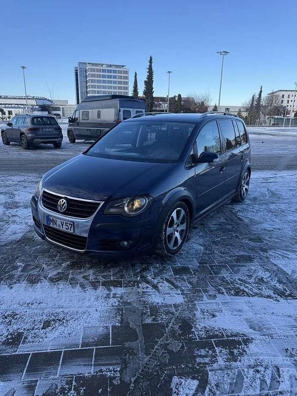 Gebraucht VW Touran Cross 140 PS (102 kW) 2007 Blau Van / Kleinbus