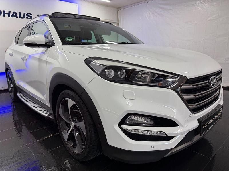 Gebraucht Hyundai Tucson 177 PS (130 kW) 2017 Weiß SUV