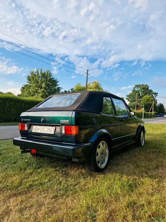 Gebraucht VW Golf Cabriolet Classicline 98 PS (72 kW) 1993 Grün Cabrio