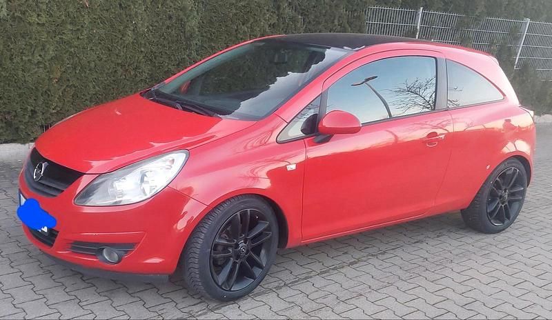Rot Gebraucht 2010 Opel Corsa Kleinwagen | 5.000 € (Fairer Preis) - Bild 1/4