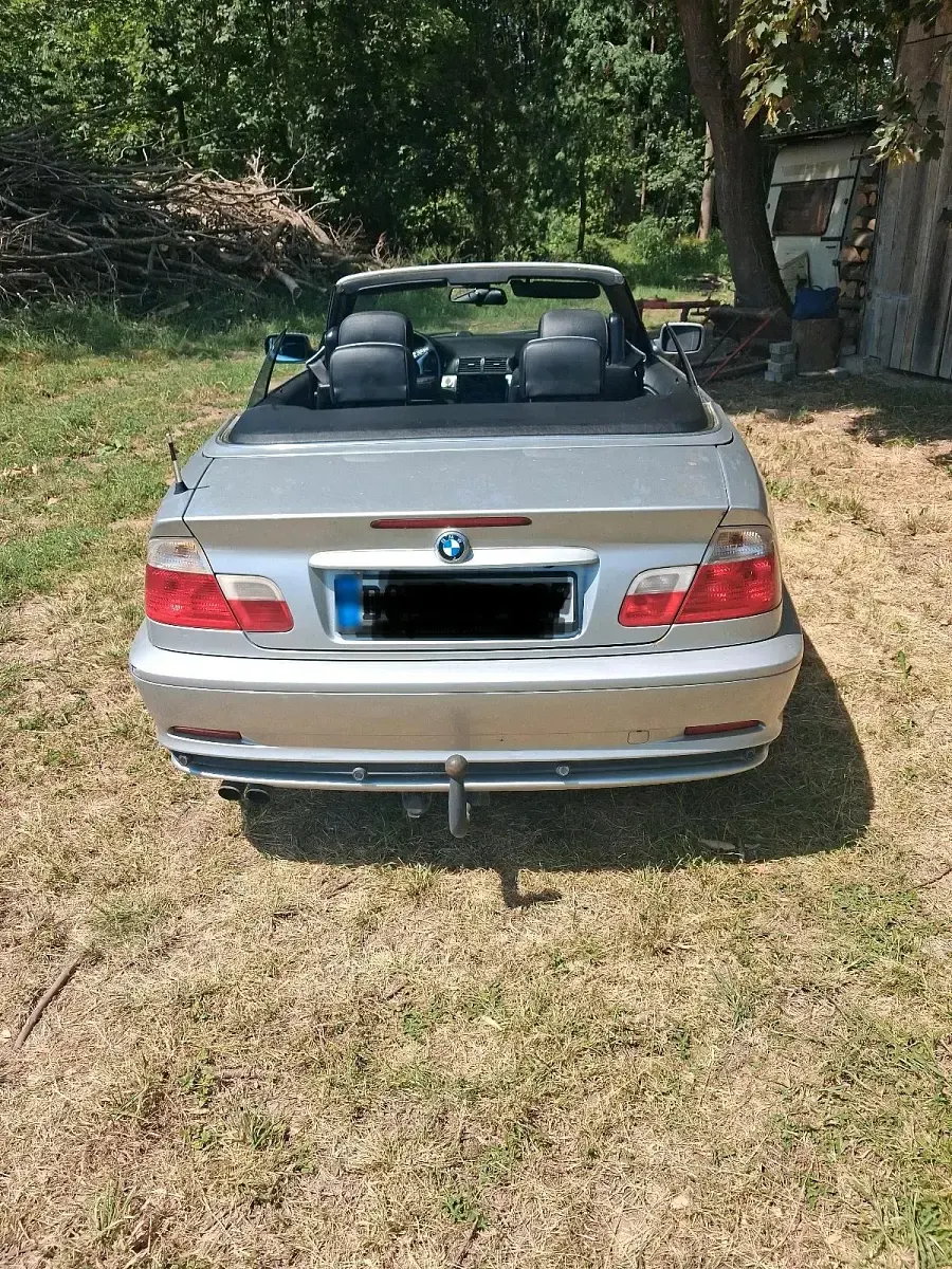 Gebraucht BMW 320 Cabriolet 170 PS (125 kW) 2001 Grau Cabrio