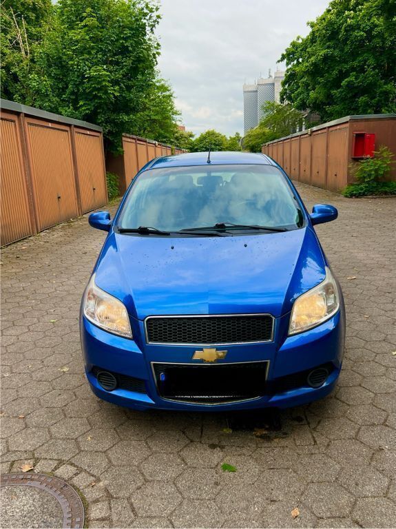 Blau Gebraucht 2010 Chevrolet Aveo LS Limousine | 1.689 € (Etwas zu teuer) - Bild 1/4