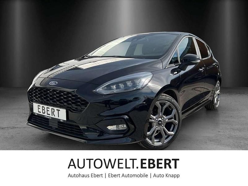 Schwarz Gebraucht 2021 Ford Fiesta ST-Line X Kleinwagen | 18.990 € (Etwas zu teuer) - Bild 1/4