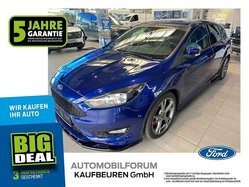 Gebraucht Ford Focus ST-Line 182 PS (133 kW) 2018 Indicblau metallic Limousine