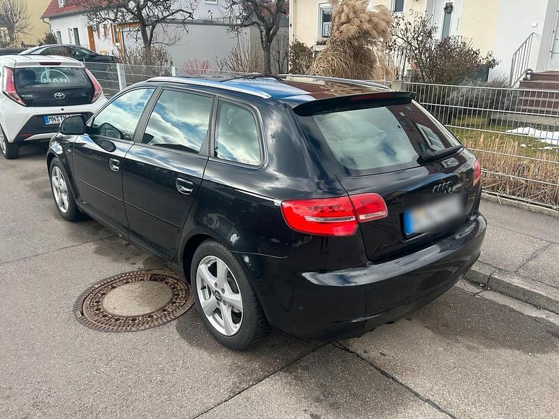 Gebraucht Audi A3 Sportback 125 PS (91 kW) 2008 Schwarz Kleinwagen