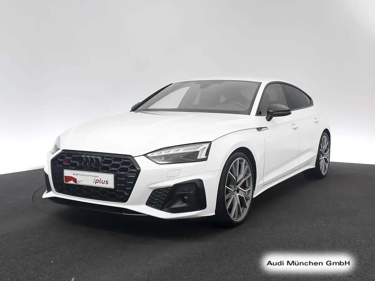 Usata Audi S5 341 CV (250 kW) 2023 Bianco Coupé