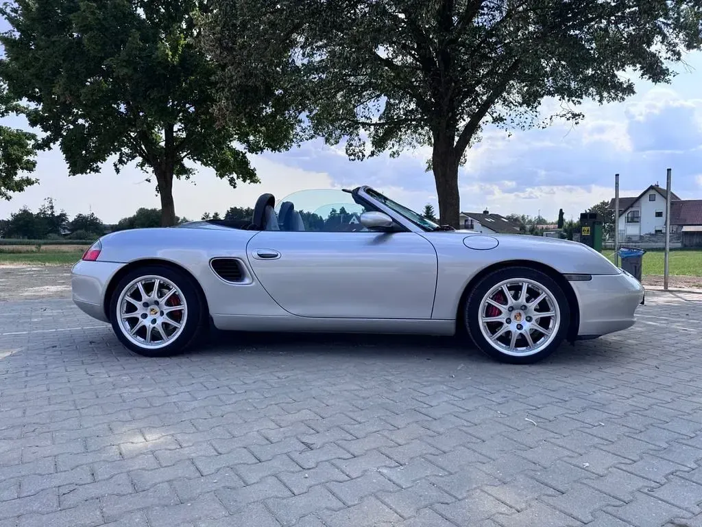 Gebraucht Porsche Boxster S 252 PS (185 kW) 2000 Silber Cabrio