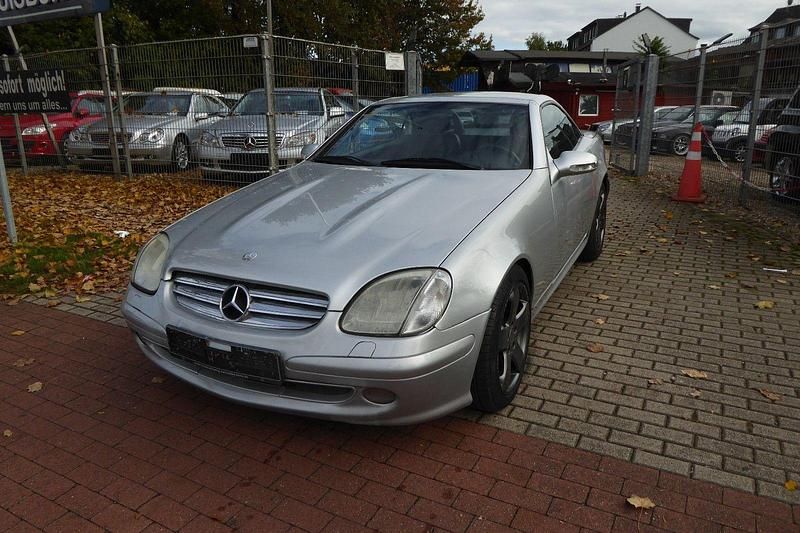Silber Gebraucht 2001 Mercedes SLK230 Edition Cabrio | 4.990 € (Guter Preis) - Bild 1/4