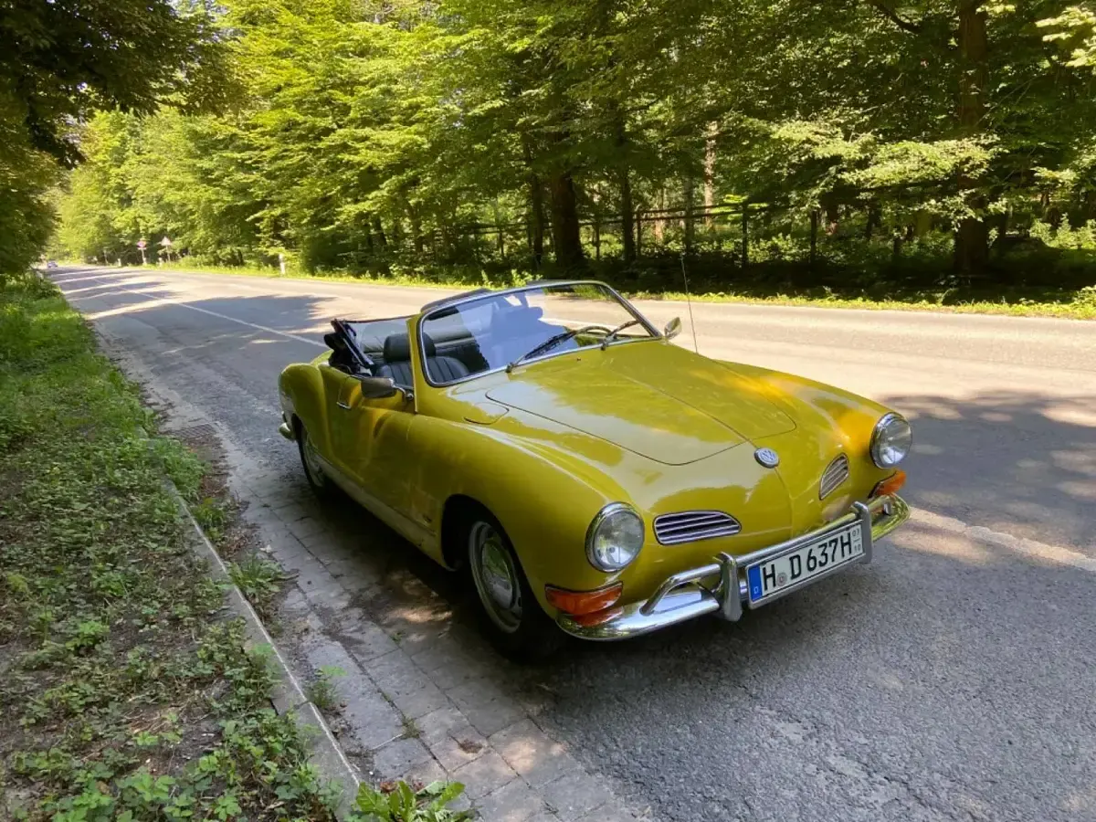 Gebraucht VW Type 3 Karmann 75 PS (55 kW) 1971 Gelb Cabrio