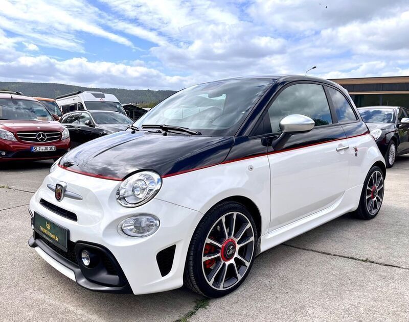 Weiß Gebraucht 2021 Abarth 595 Turismo Kleinwagen | 18.999 € (Superpreis) - Bild 1/4