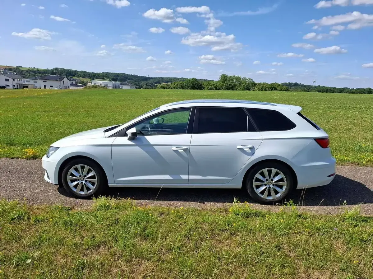 Gebraucht Seat Leon ST Ecomotive 116 PS (85 kW) 2017 Weiß Kombi