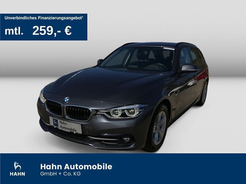 Mineralgrau metallic Gebraucht 2018 BMW 320 Sport Line Kombi | 19.390 € (Fairer Preis) - Bild 1/3
