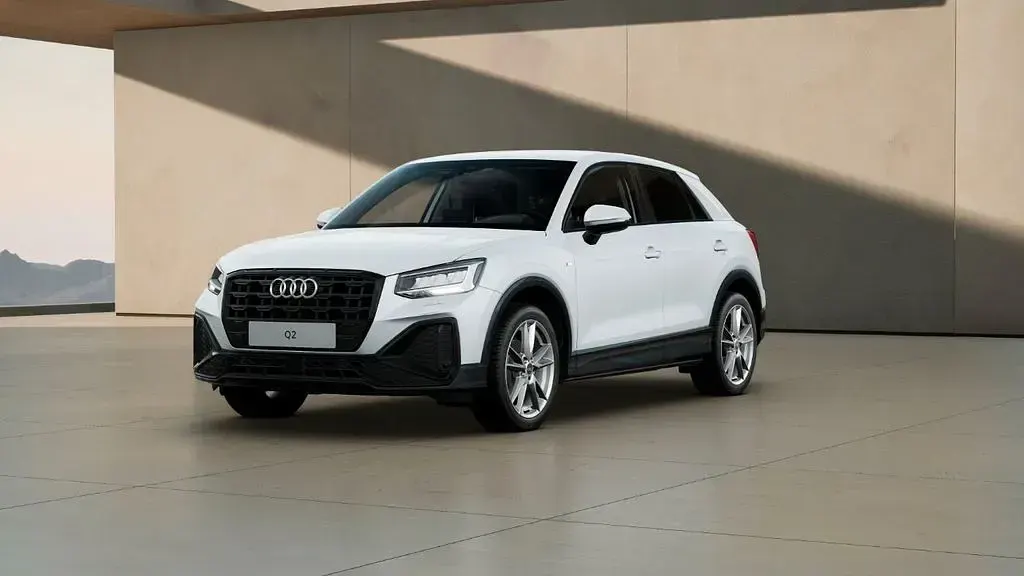 Gebraucht Audi Q2 S-Line 150 PS (110 kW) 2025 Gletscherweiss metallic SUV