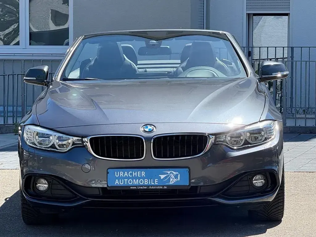 Gebraucht BMW 420 Cabriolet Sport Line 184 PS (135 kW) 2014 Grau Cabrio