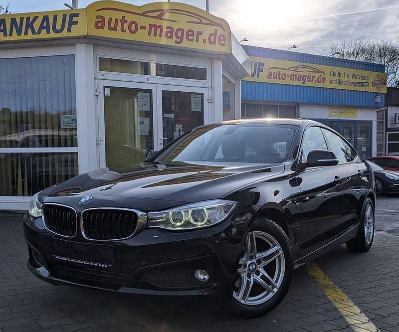 Schwarz Gebraucht 2015 BMW 320 Gran Turismo Sport Line Limousine | 10.450 € (Superpreis) - Bild 1/4