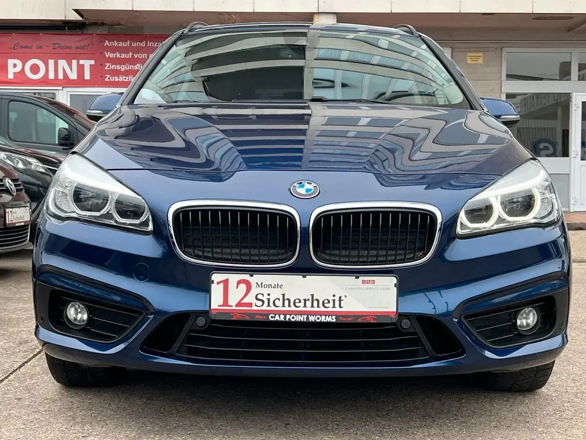 Gebraucht BMW 220 Gran Tourer Advantage 190 PS (139 kW) 2016 Blau Van / Kleinbus