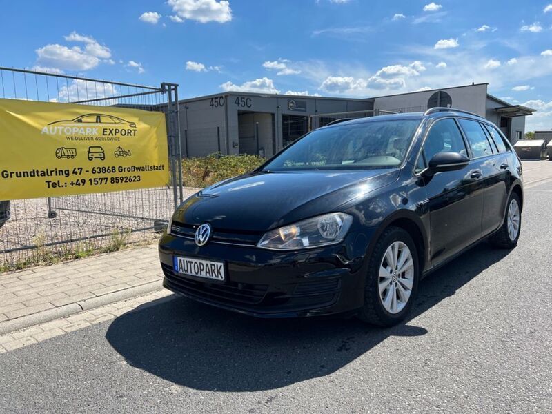 Schwarz Gebraucht 2015 VW Golf VII Comfortline Kombi | 9.999 € (Fairer Preis) - Bild 1/4