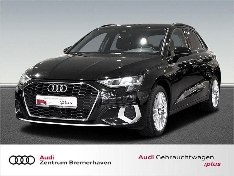 Brillantschwarz Gebraucht 2022 Audi A3 Sportback e-tron Advanced Kleinwagen | 23.460 € (Guter Preis) - Bild 1/4