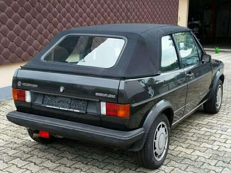 Gebraucht VW Golf Cabriolet 111 PS (81 kW) 1985 Schwarz Cabrio