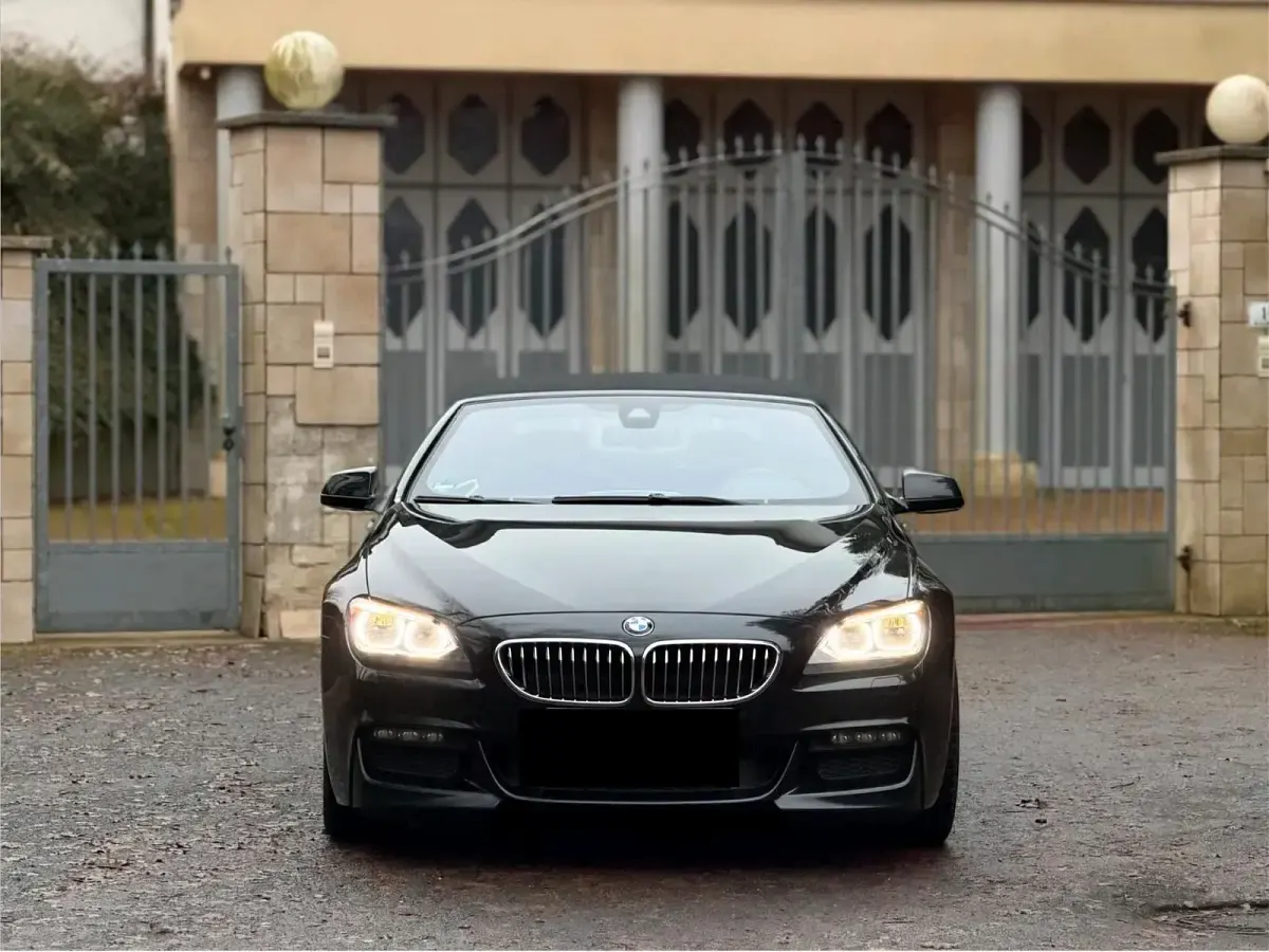 Gebraucht BMW 640 Cabriolet M Sport 313 PS (230 kW) 2014 Schwarz Cabrio