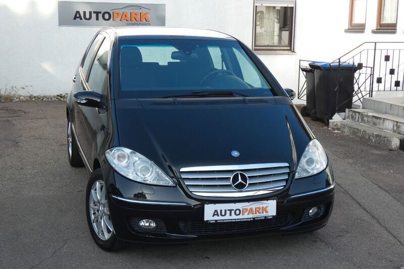 Schwarz Gebraucht 2007 Mercedes A150 Elegance Limousine | 2.890 € (Superpreis) - Bild 1/4