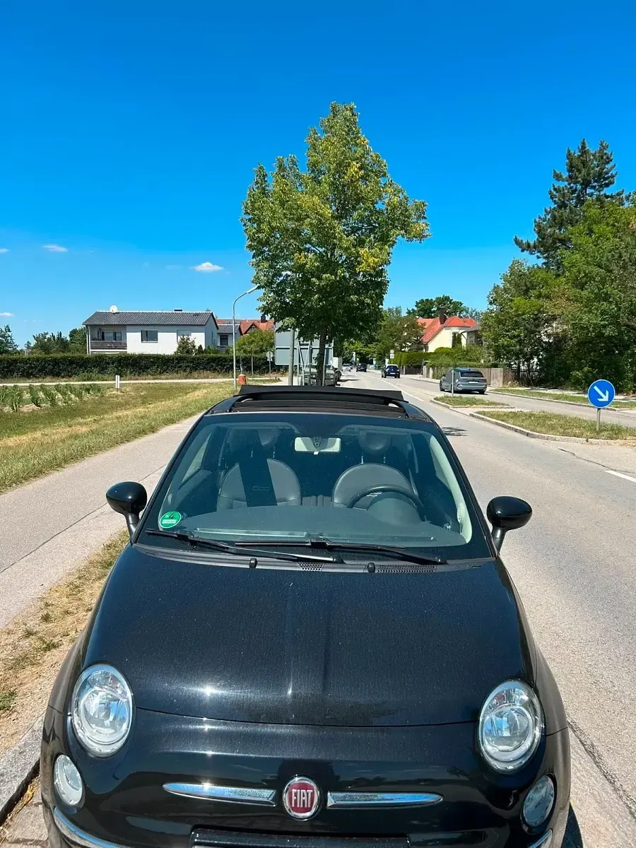 Gebraucht Fiat 500 85 PS (62 kW) 2013 Schwarz Cabrio