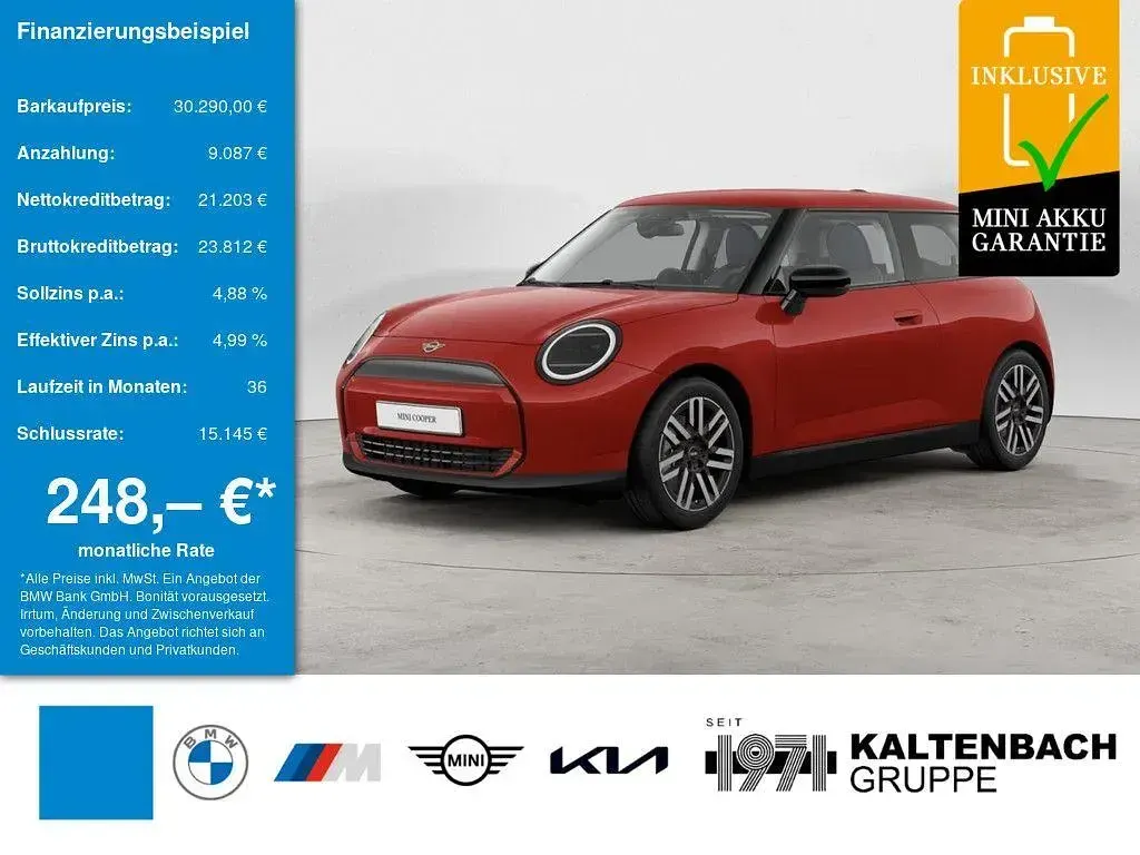 Second-hand Mini Cooper Classic 135 kW (184 CP) 2025 Roșu Hatchback