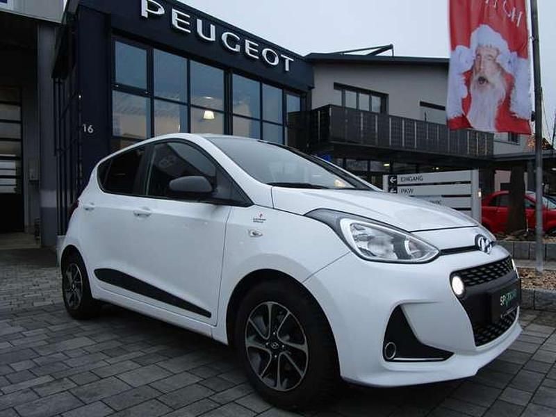 Polar white / sol Gebraucht 2019 Hyundai i10 Passion Kleinwagen | 9.900 € (Fairer Preis) - Bild 1/1