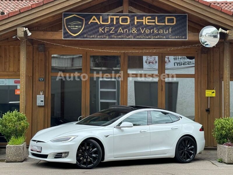 Weiß Gebraucht 2017 Tesla Model S Limousine | 27.990 € (Teuer) - Bild 1/4