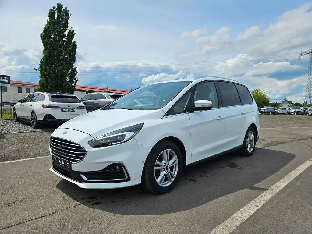 Gebraucht Ford Galaxy Titanium 150 PS (110 kW) 2022 Weiß Van / Kleinbus