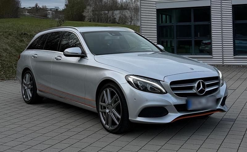 Gebraucht Mercedes C220 170 PS (125 kW) 2017 Silber Kombi
