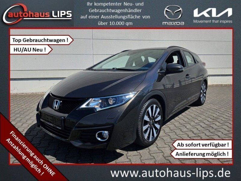 Golden brown metallic Gebraucht 2017 Honda Civic Elegance Kombi | 16.990 € (Fairer Preis) - Bild 1/4