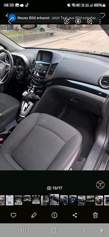 Gebraucht Chevrolet Orlando 165 PS (121 kW) 2012 Schwarz Van / Kleinbus