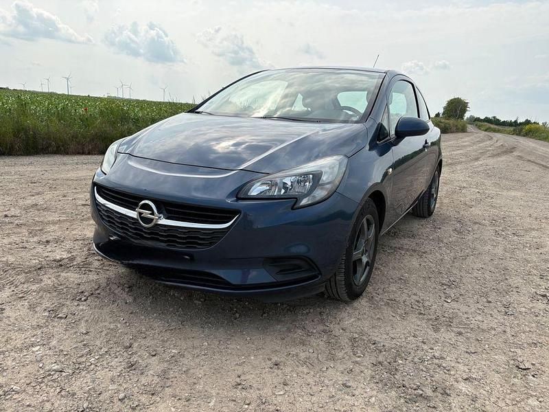 Blau Gebraucht 2015 Opel Corsa Edition Coupé | 6.490 € (Fairer Preis) - Bild 1/4