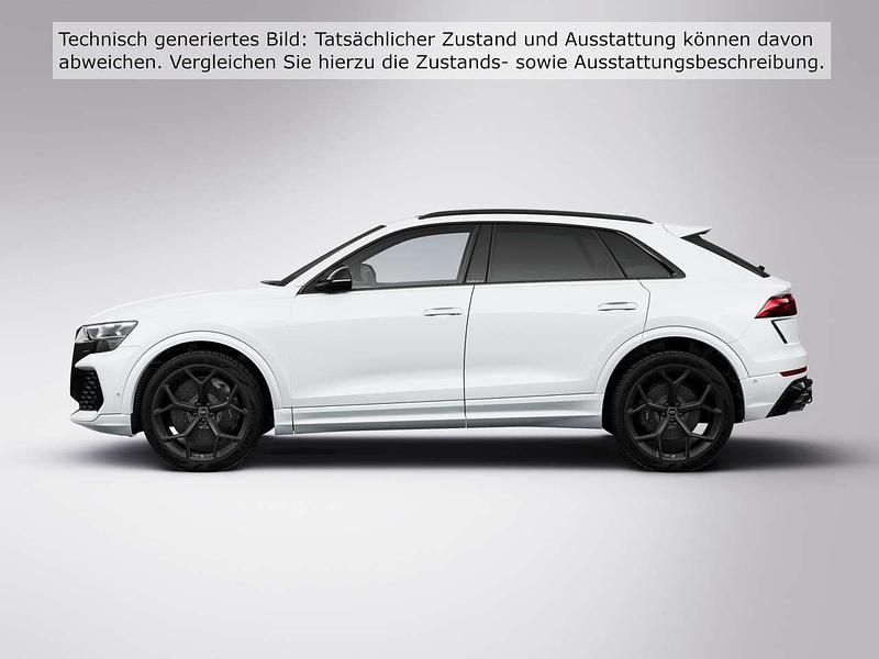 Neu Audi RS Q8 Performance 640 PS (470 kW) 2025 Gletscherweiß metallic SUV