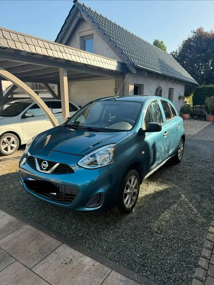 Gebraucht Nissan Micra 80 PS (58 kW) 2014 Blau Kleinwagen