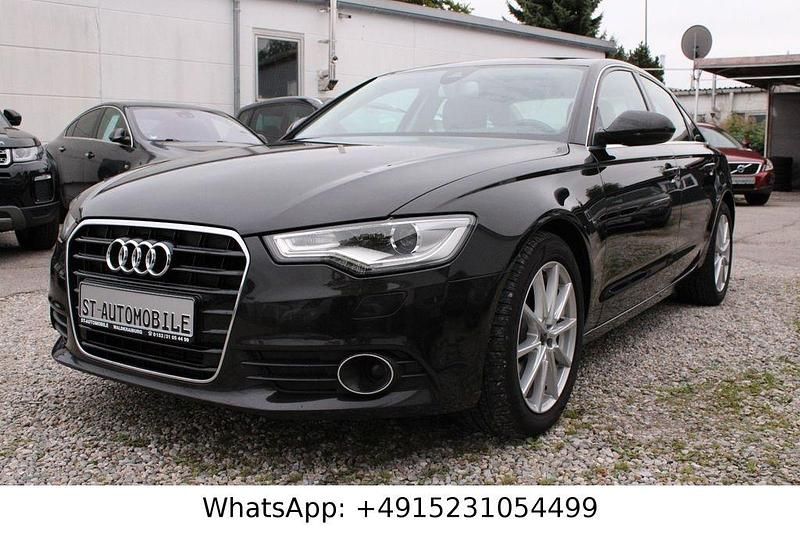Schwarz Gebraucht 2014 Audi A6 Ambiente Limousine | 10.950 € (Superpreis) - Bild 1/4