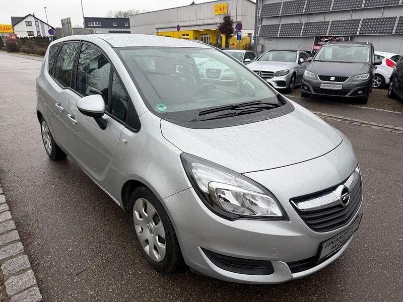 Gebraucht Opel Meriva Edition 101 PS (74 kW) 2014 Silber Van / Kleinbus