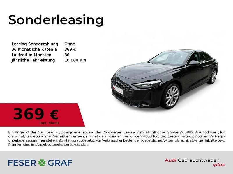 Mythosschwarz metallic Gebraucht 2025 Audi A5 Business Coupé | 44.990 € (Superpreis) - Bild 1/4